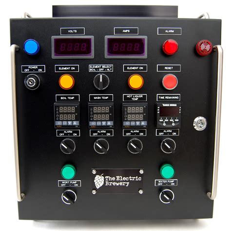 electric brewery control panel box|electric brewery systems.